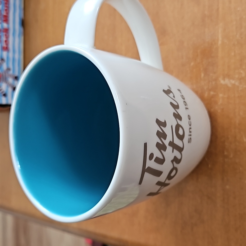 Tim Hortons Limited Edition Blue 2014 Mug